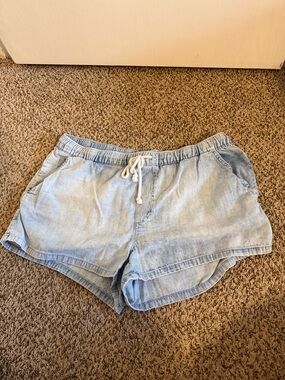 Aerie soft denim shorts